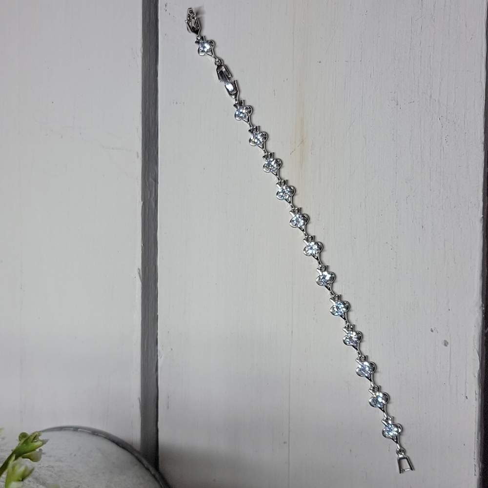 Tennis bracelet - costume jewelry